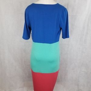 ⭐️4/$20 Lularoe Julia Dress Tri-color